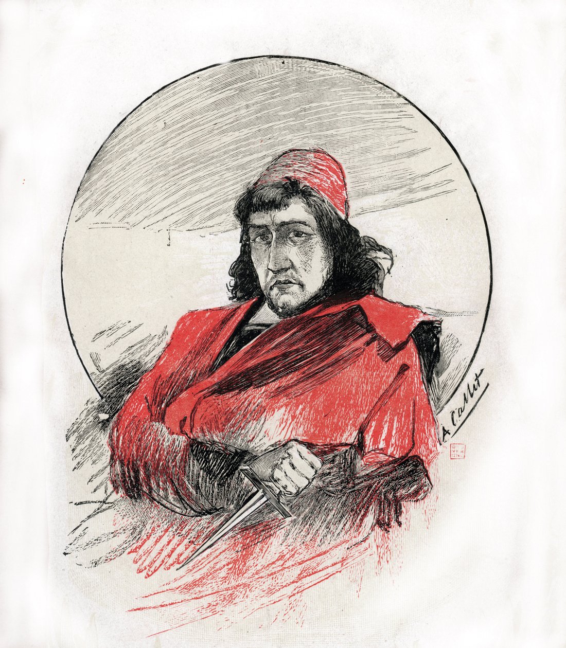 Cesare Borgia'nın Portresi (Cesar Borgia by Antoine Calbet