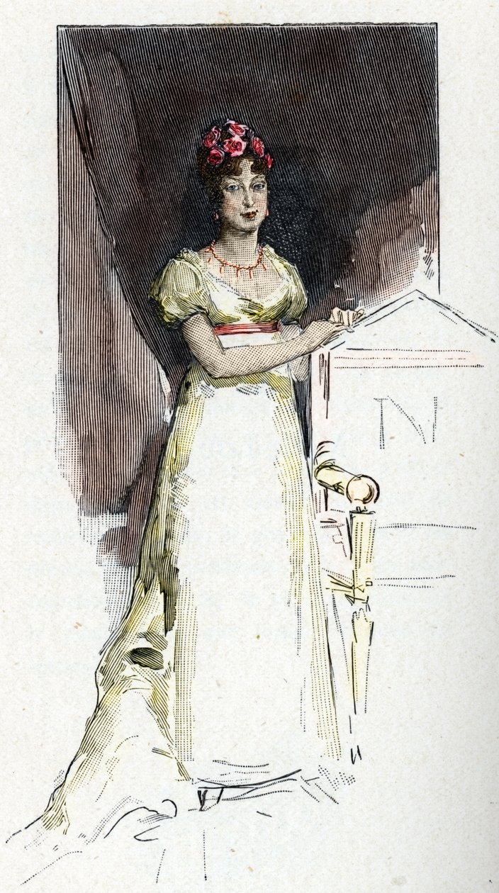 Avusturyalı Impress Marie Louise'in Portresi (Marie-Louise) by Antoine Calbet