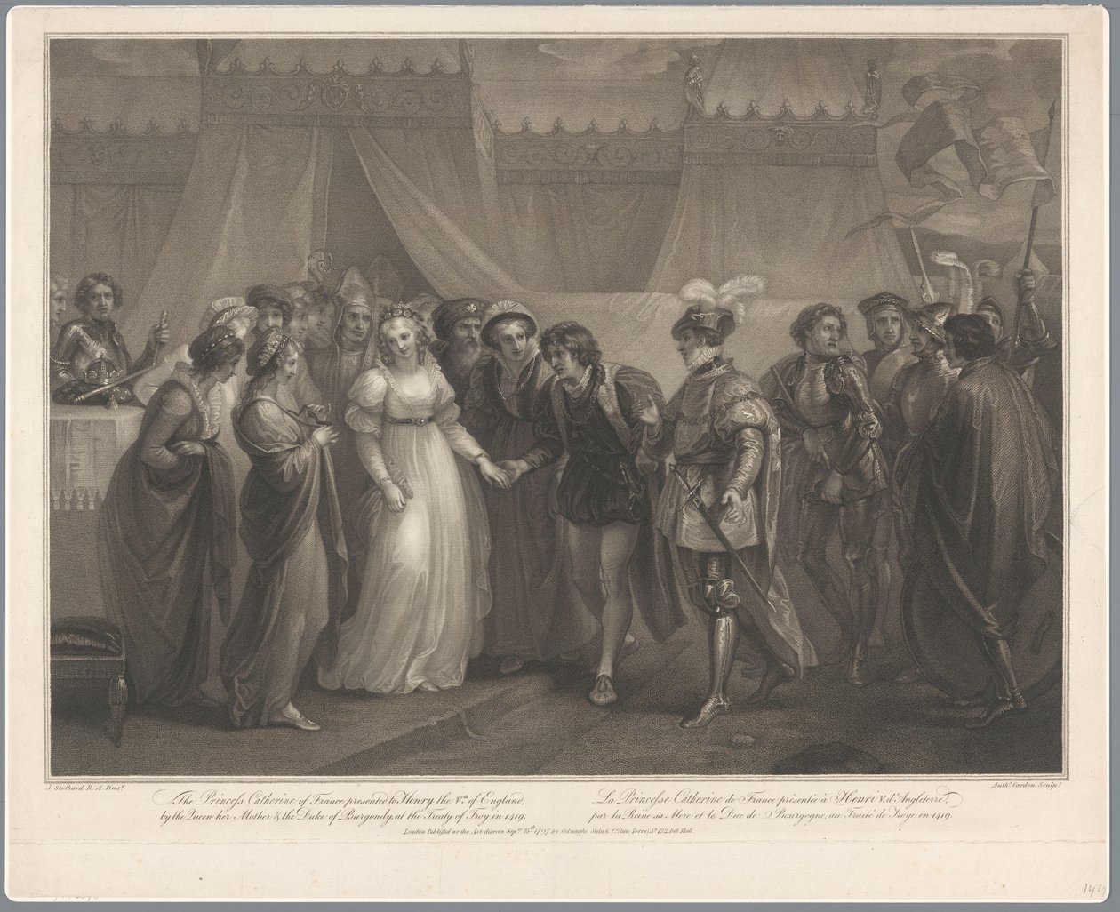 Catherine van Valois, Hendrik V van Engeland, 1420 Fransa