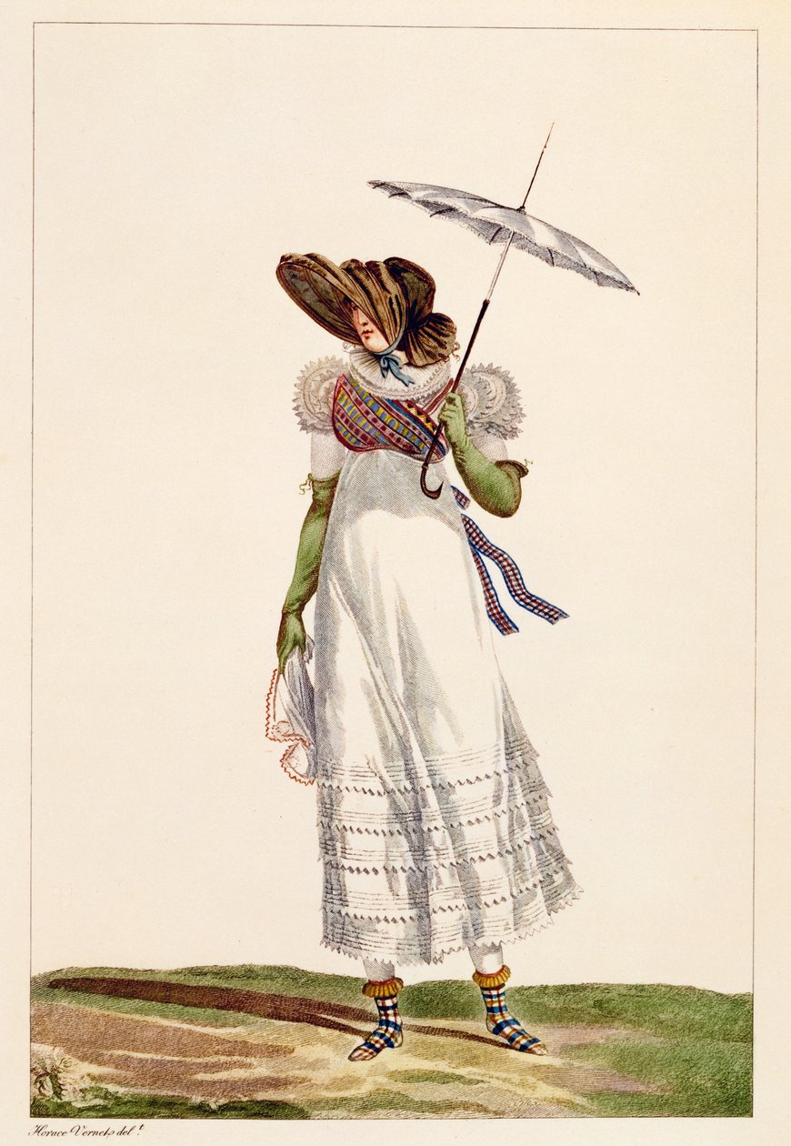 ಎ ಲೇಡೀಸ್ ಸಮ್ಮರ್ ಡ್ರೆಸ್, 1779 ಟರ್ಕ್ by Antoine Charles Horace Vernet