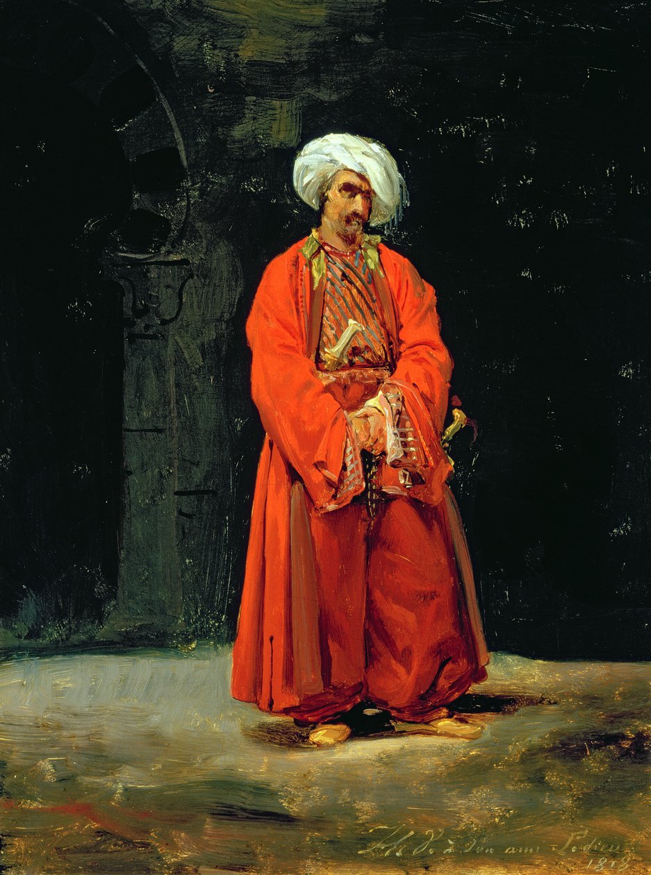Bir Doğulunun Portresi, 1818 by Antoine Charles Horace Vernet