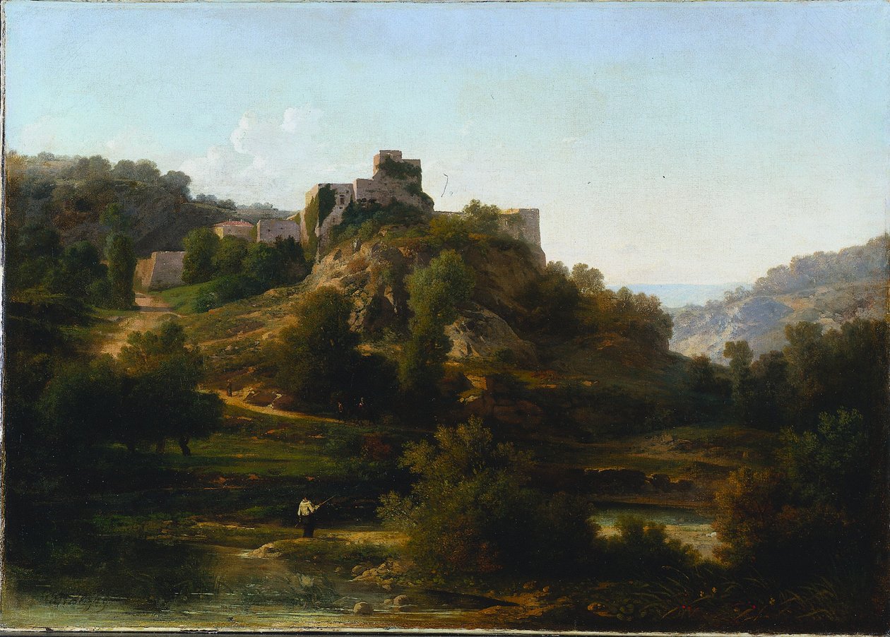 Chateauvieux-sur-Suran by Antoine Claude Ponthus Cinier