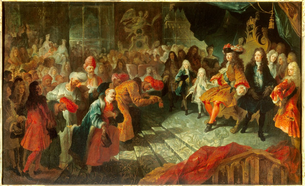 Kral Louis XIV (1638-1715), 19/02/1715 tarihinde Versay