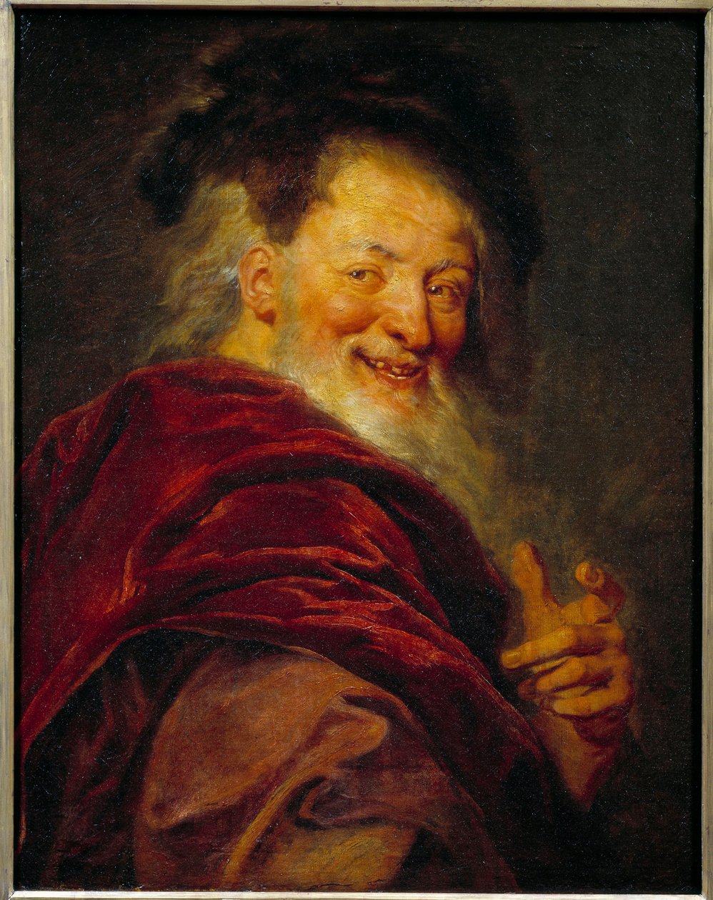 Demokritin Portresi (MÖ 460 - 370) Yunan filozofu. Antoine Coypel