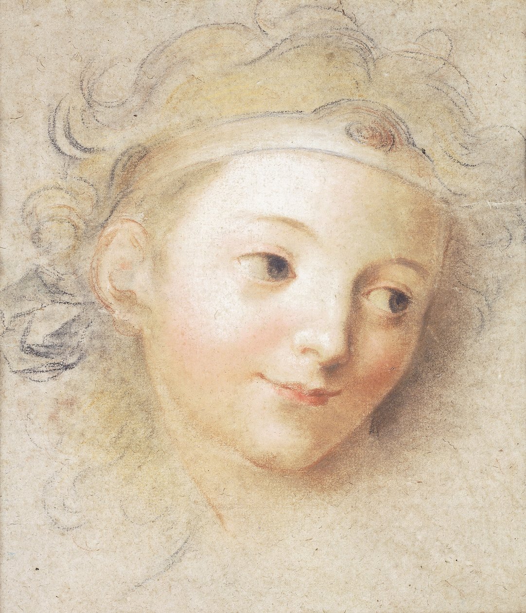 Bir Çocuğun Başı, by Antoine Coypel