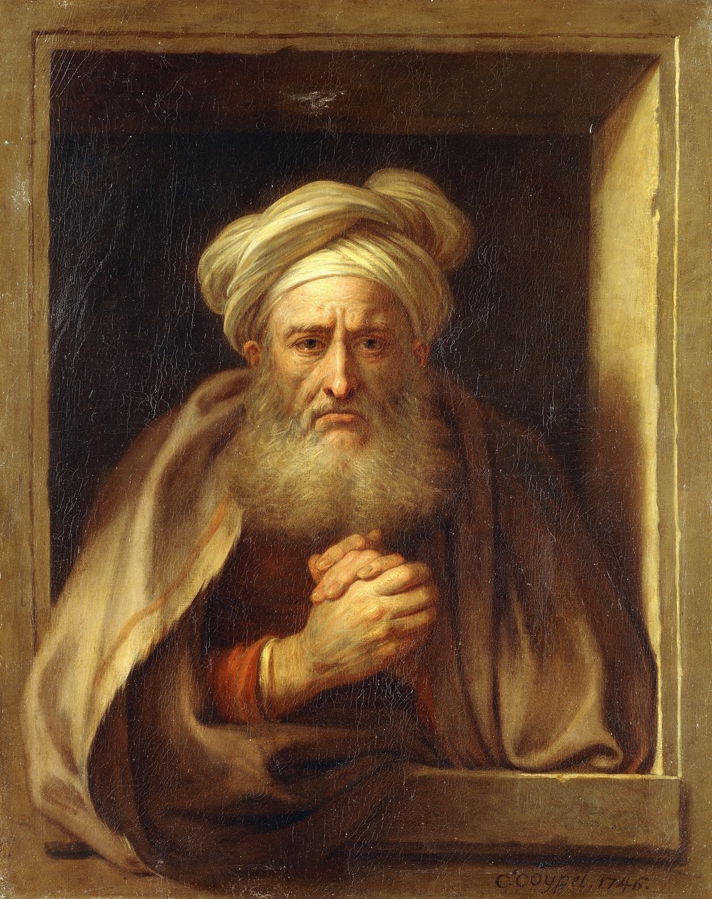 Hüzünlü Herakleitos, 1746 by Antoine Coypel