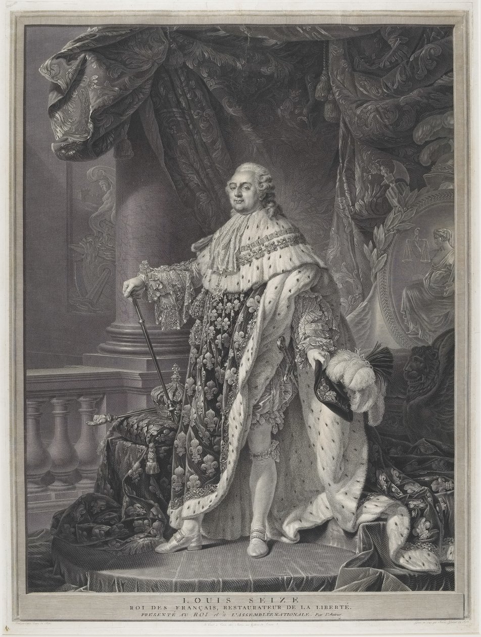 Le Sacre - Charles-Clément Bervic (1756-1822) tarafından oyulmuş Taç Giyme Töreni