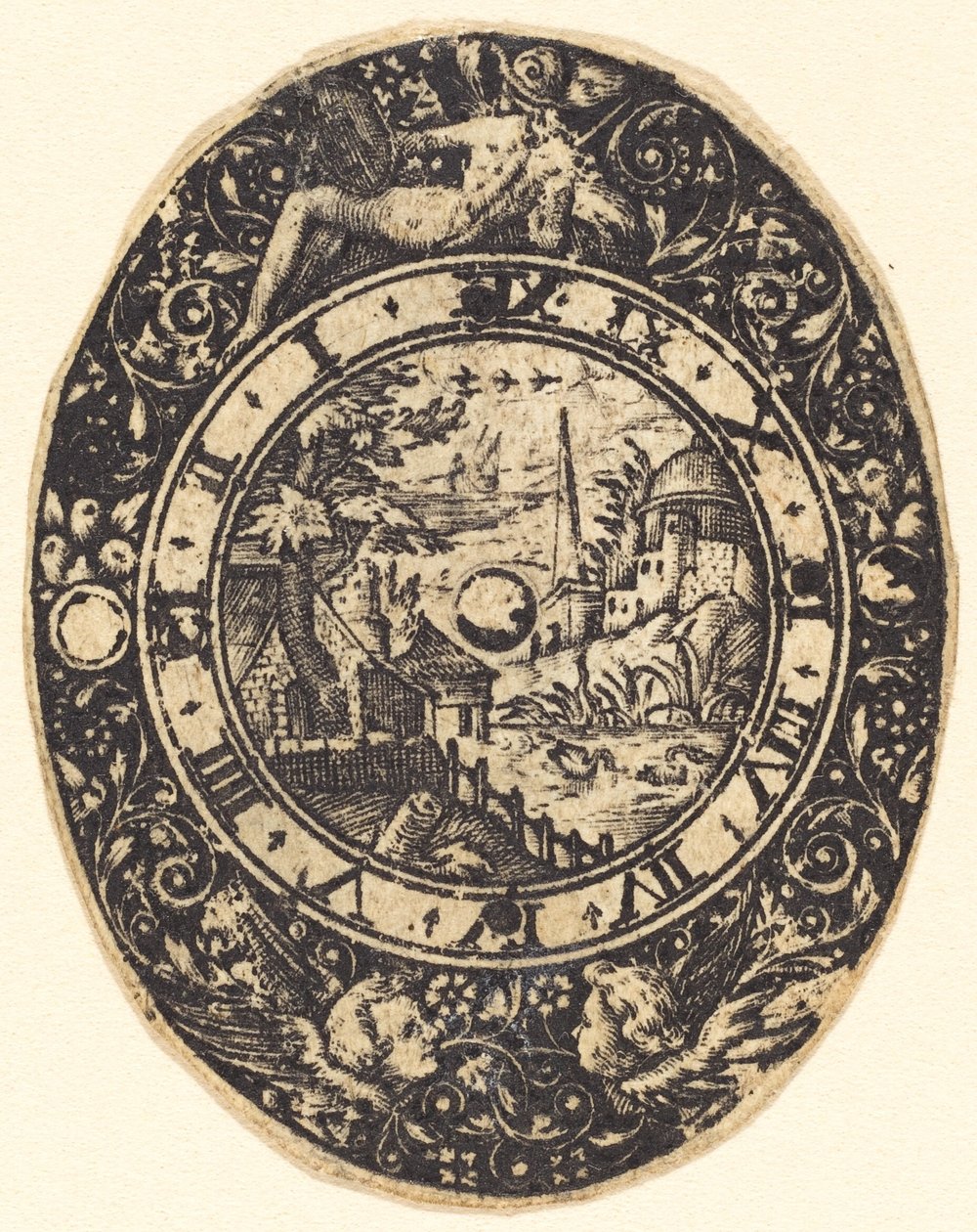 Dikilitaş ile manzara by Antoine Jacquard