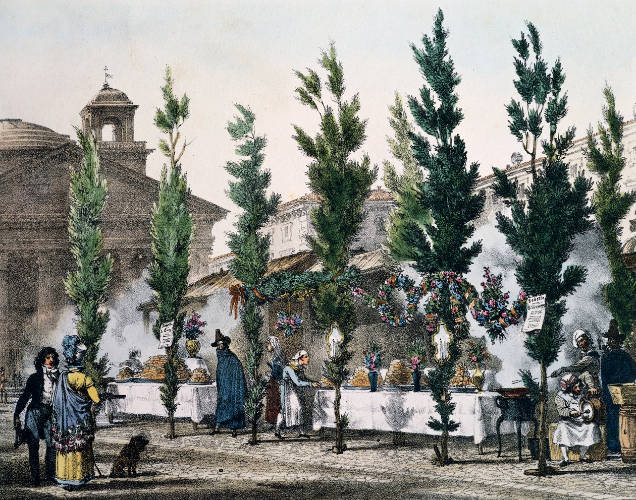 St Joseph Bayramı sırasında Pantheon