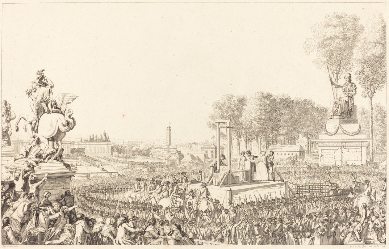 16 Ekim 1793 günü, Marie-Antoinette