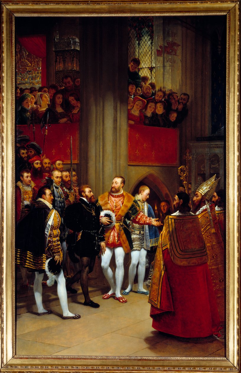 Charles V, François I tarafından 1540