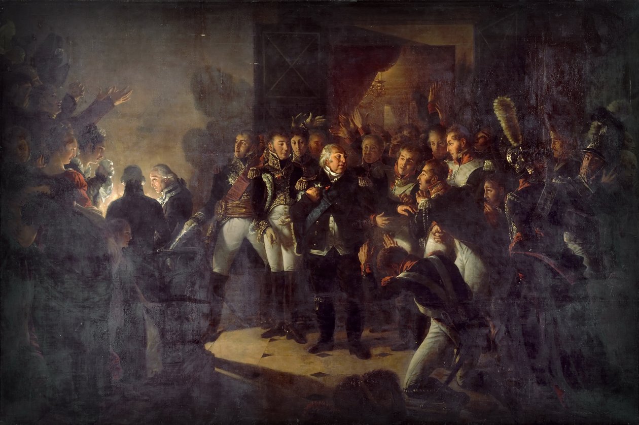 Louis XVIII, 20 Mart 1815 Gecesi Tuileries