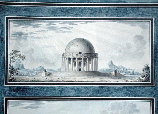 Kozmopolit bir ev için tasarım, 1783 by Antoine Laurent Thomas Vaudoyer