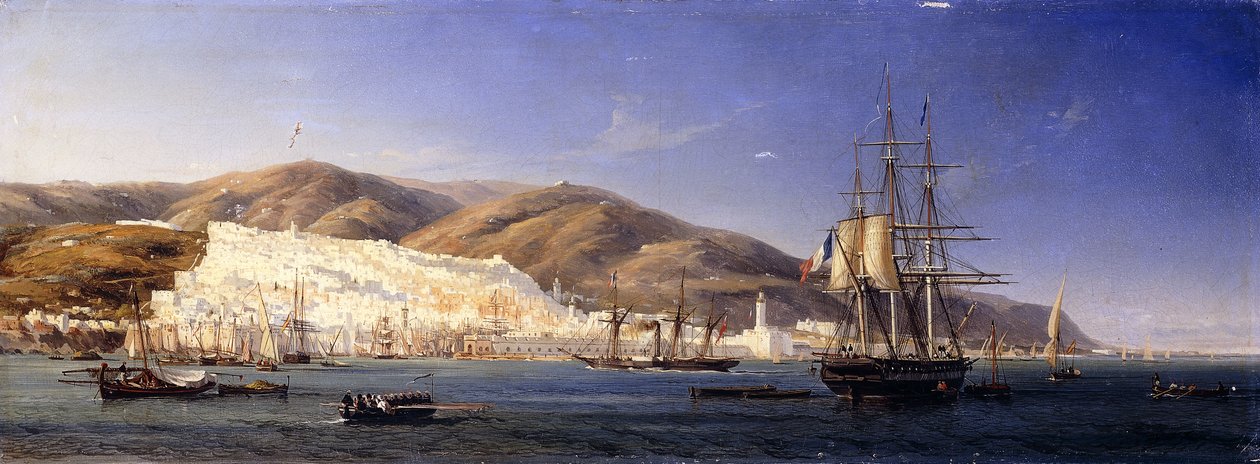 Cezayir Limanı by Antoine Leon Morel Fatio