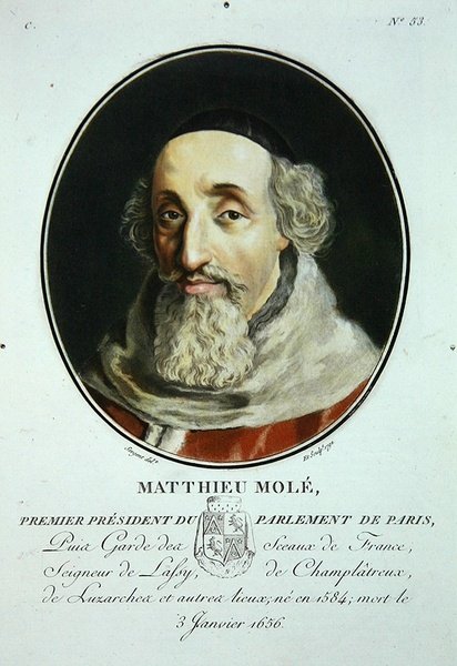 Matthieu Mole, Pierre Blin tarafından yayınlanan 