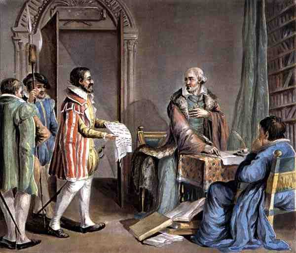 Jean Hennuyer (b1497) Lisieux Piskoposu, Huguenotların Hayatlarını Piskoposluğunda Kurtarır, Roger tarafından kazınmış by Antoine Louis Francois (after) Sergent Marceau