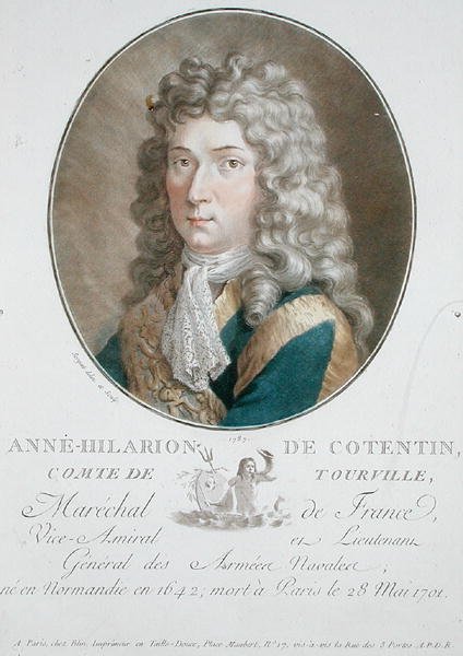 Anne-Hilarion de Cotentin (1642-1701) Tourville Kontu by Antoine Louis Francois Sergent Marceau