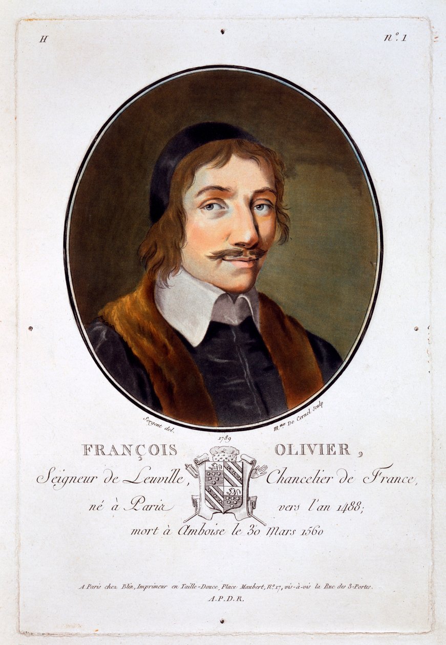 Francois Olivier Seigneur de Leuville, Fransa