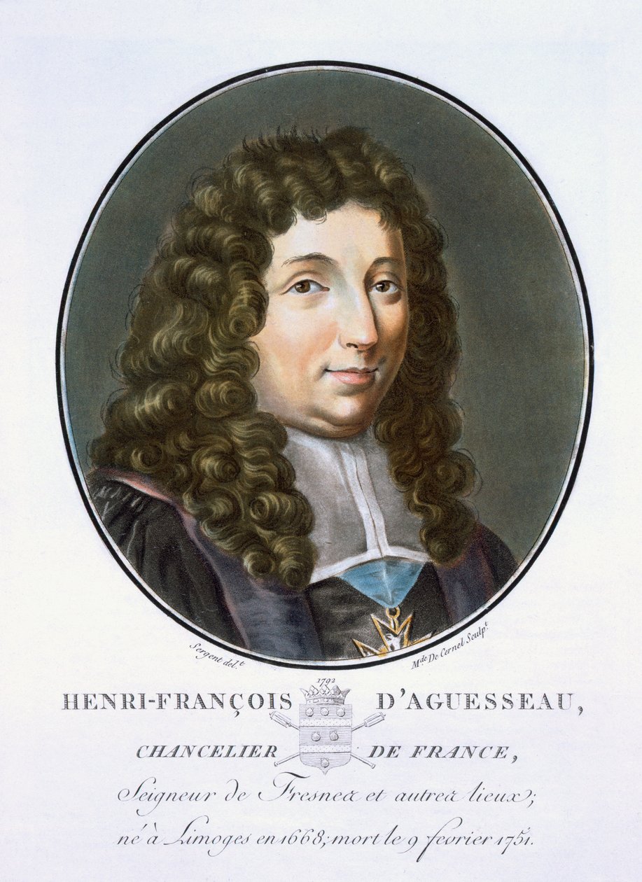 Henri-Francois dAguesseau, Fransa