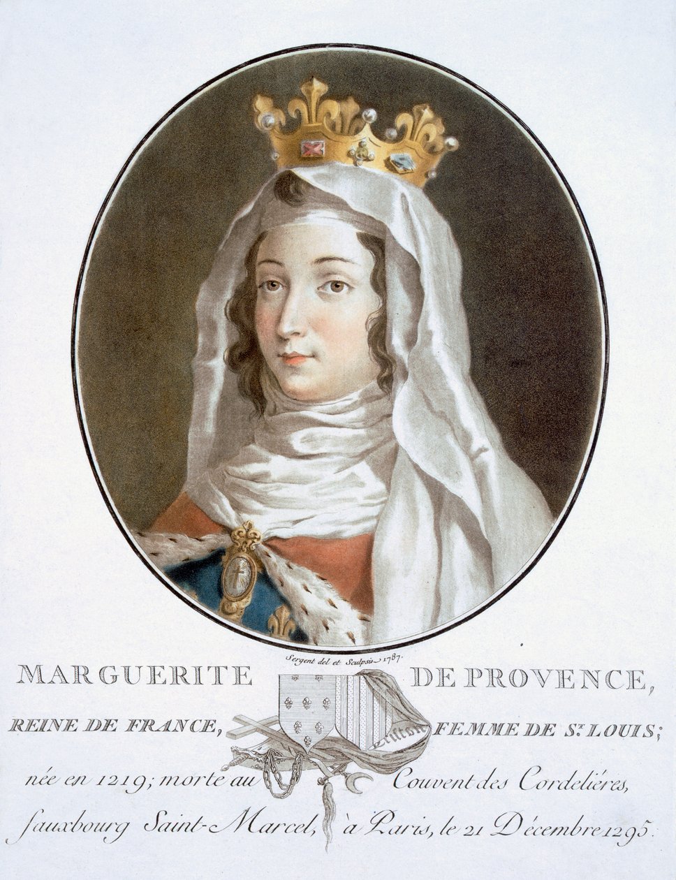 Marguerite de Provence, Fransa