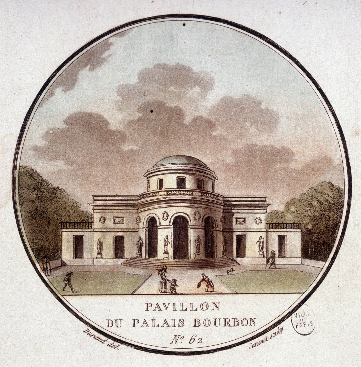 Palais Bourbon Pavyonu, Paris. Çavuş tarafından Paris