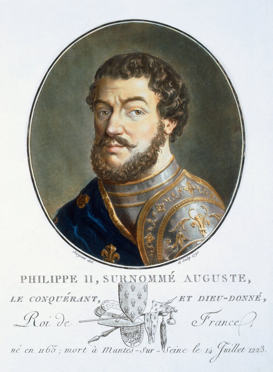 Philippe II Auguste, Fransa