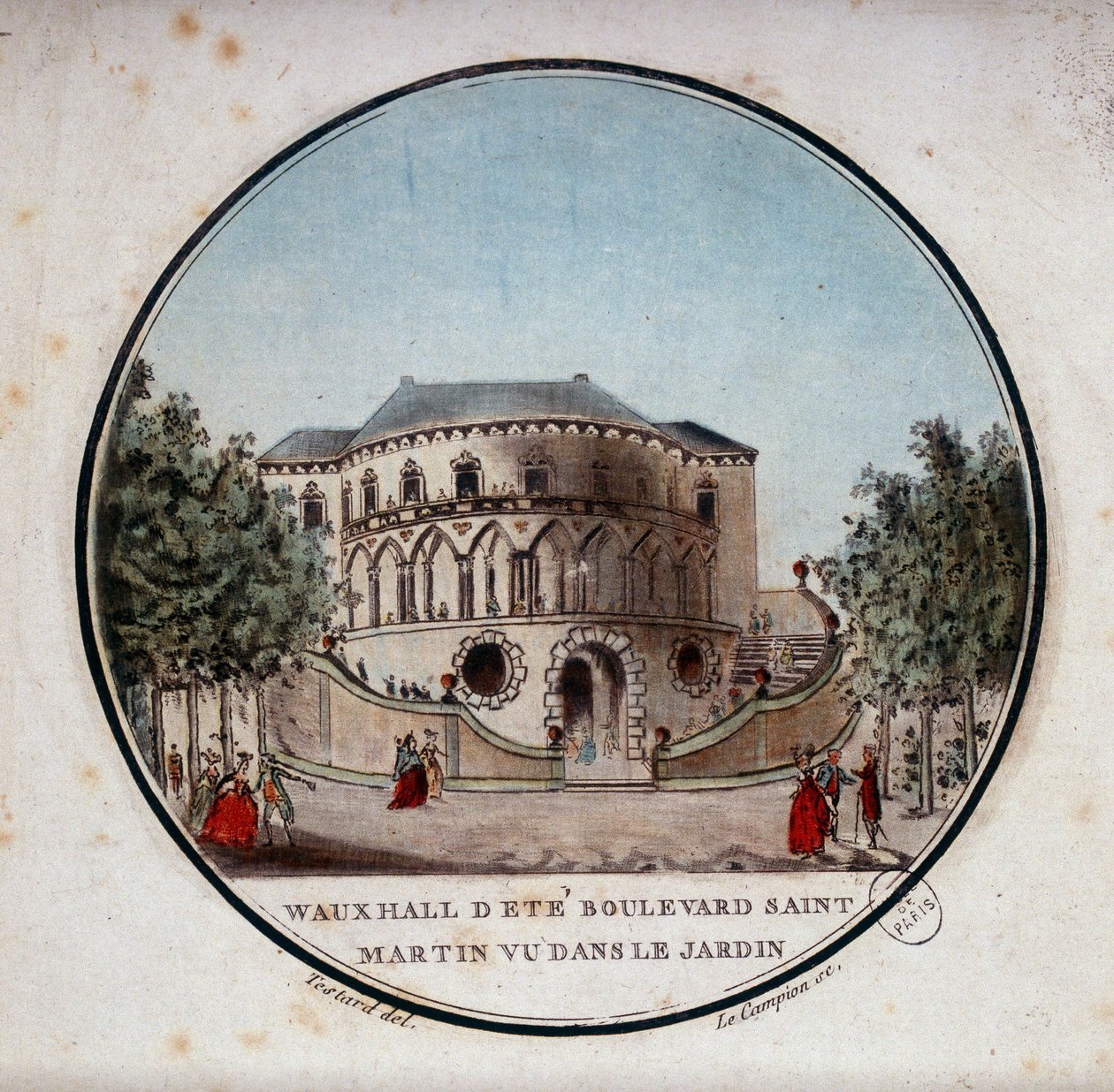 Bahçeden Saint Germain Bulvarı
