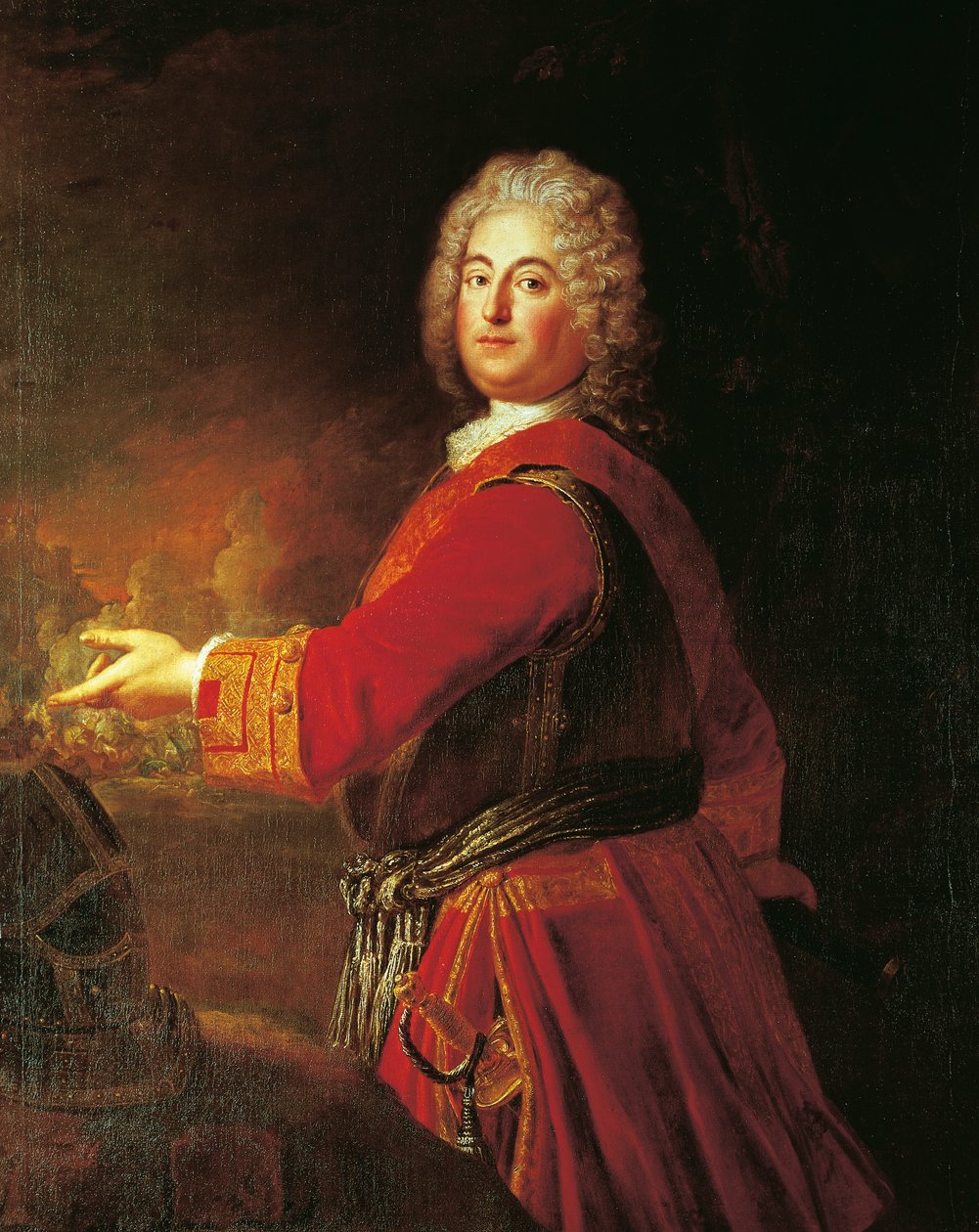 Christian Louis Brandenburg (Herzberg am Harz) by Antoine Pesne