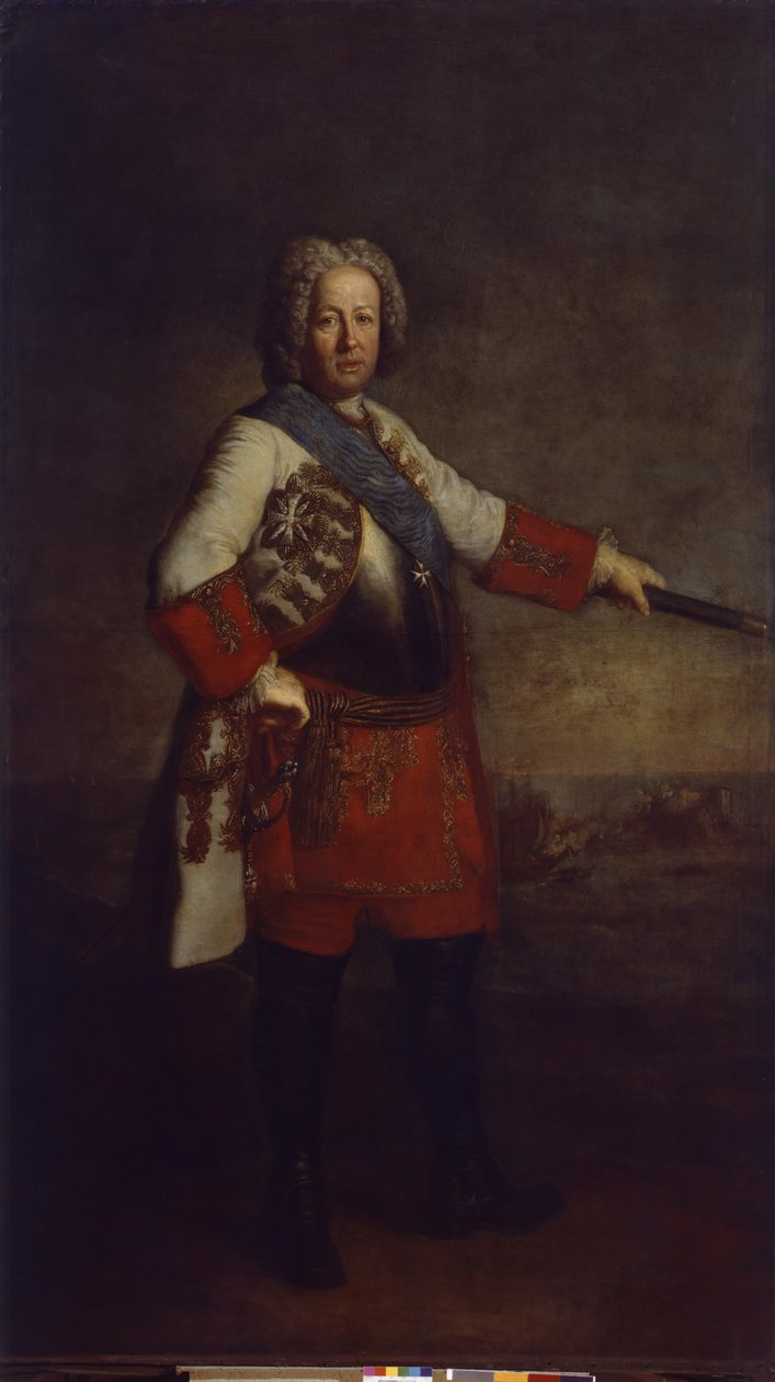 Kont Friedrich Heinrich von Seckendorf, 1720 by Antoine Pesne