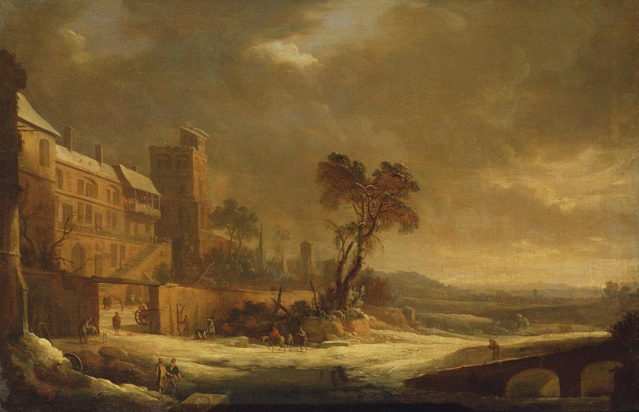 Ocak Ayı, Kar Etkisi, 1699 by Antoine Pierre the Younger Patel