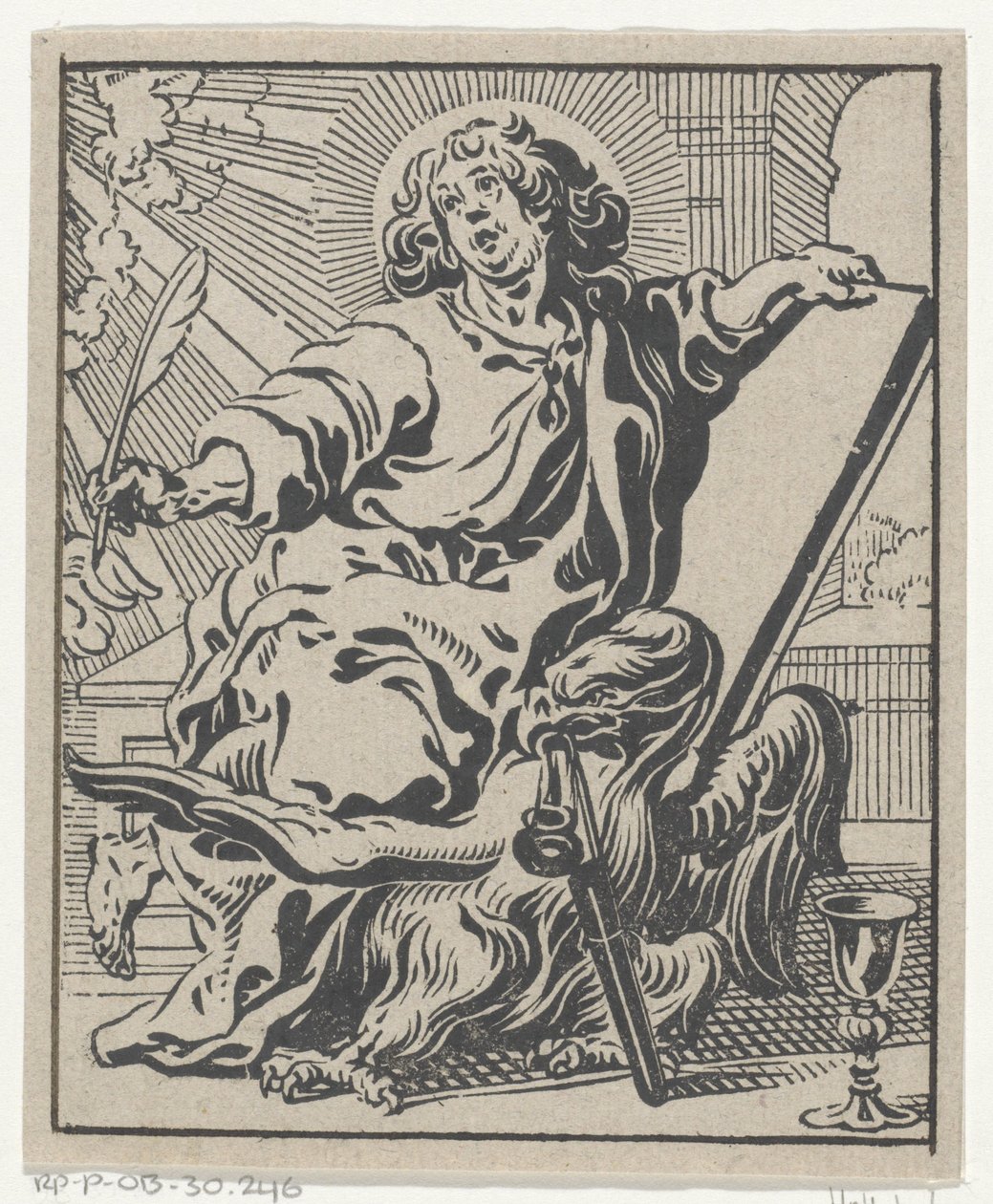Evangelist John Dört Evangelist (dizi adı) by Antoine Sallaert