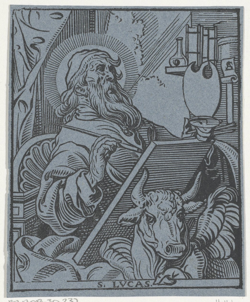 Evangelist Luke Dört Evangelist (dizi adı) by Antoine Sallaert