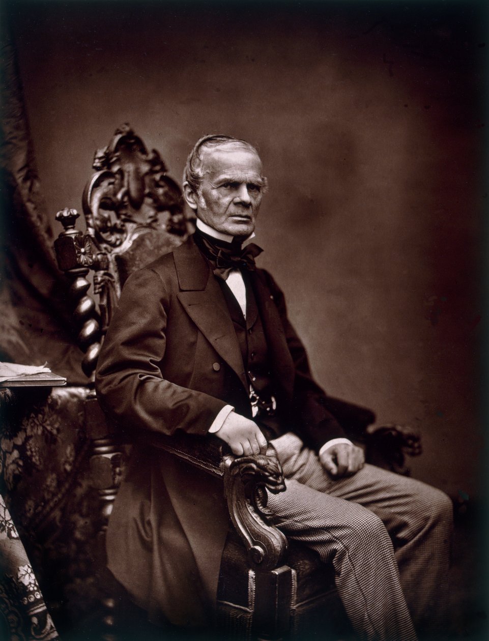 Alfred Auguste Cuvillier-Fleury (1802-87), 'Galerie Contemporaine'den, c.1874-78 by Antoine Samuel Adam Salomon