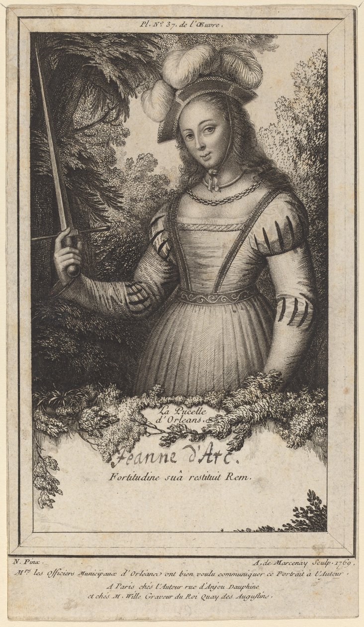 Joan of Arc: Orleans Hizmetçisi by Antoine de Marcenay
