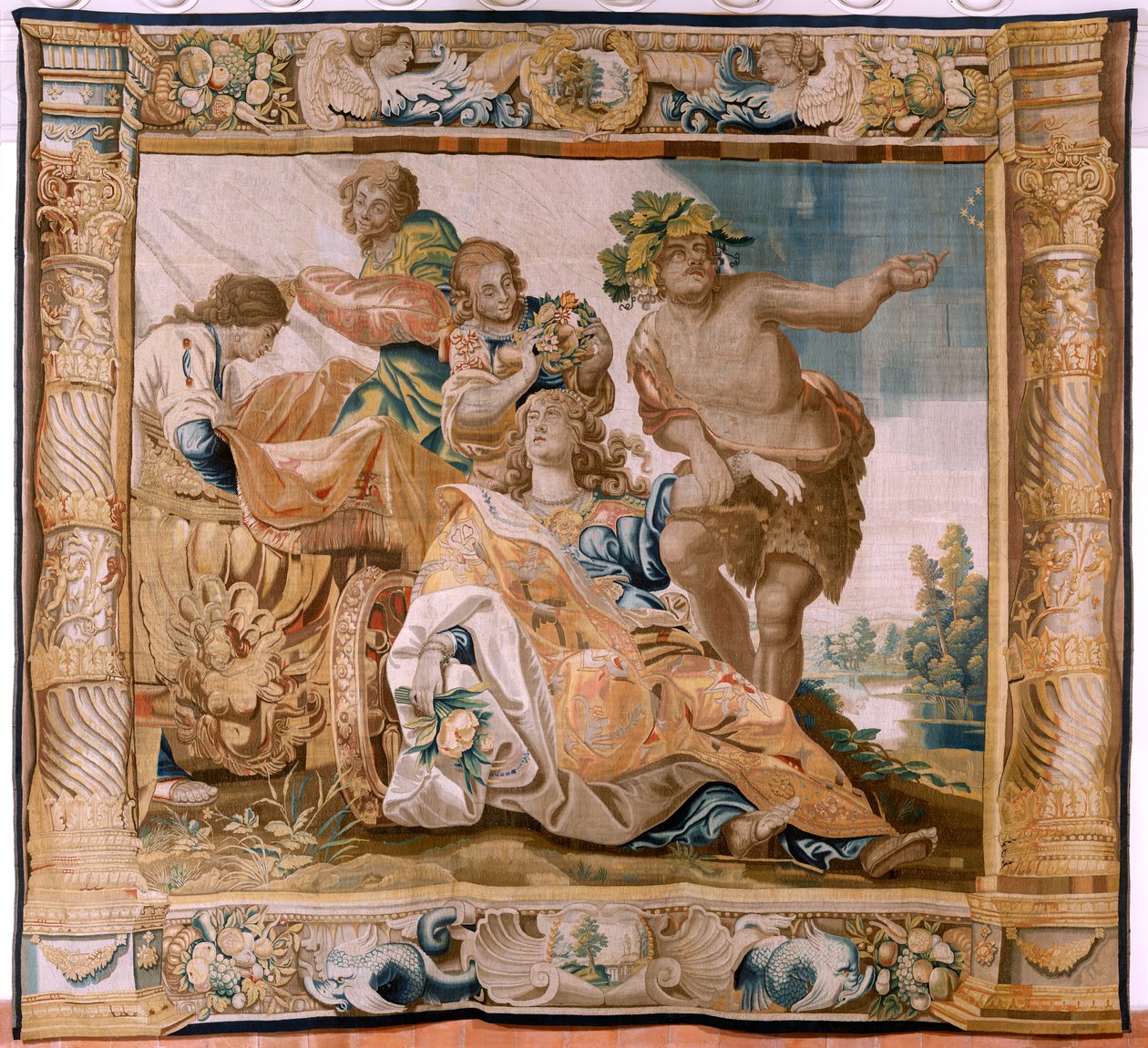 Flaman halısı. Theseus