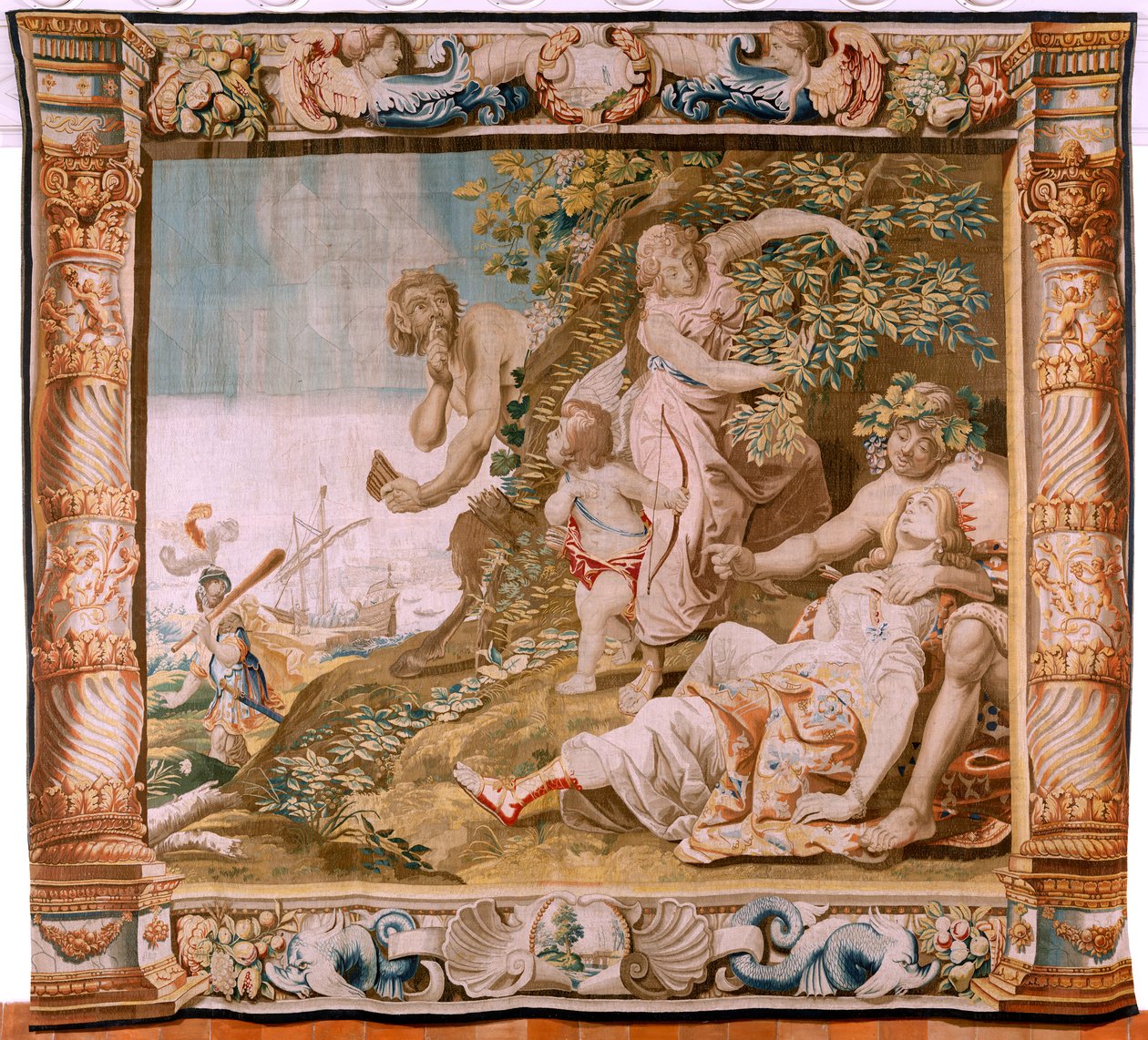 Flaman halısı. Theseus