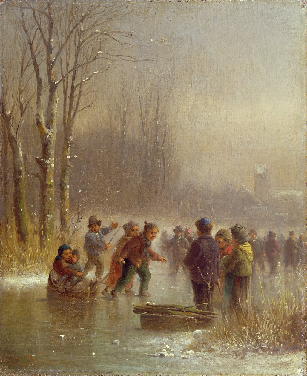 Çocuk Pateni, 19. yüzyıl by Anton Doll