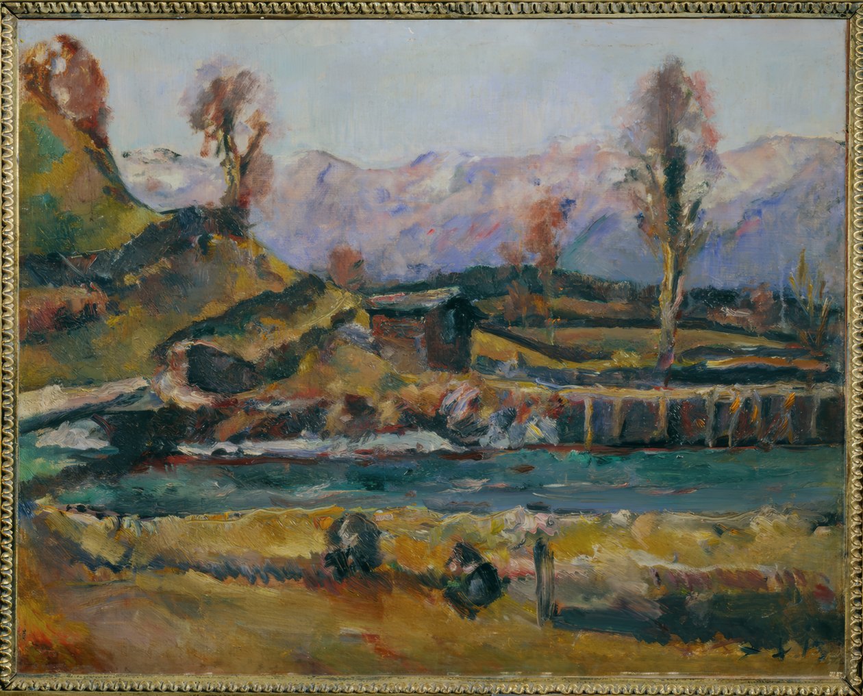 A. Faistauer, Maishofen yakınlarında manzara by Anton Faistauer