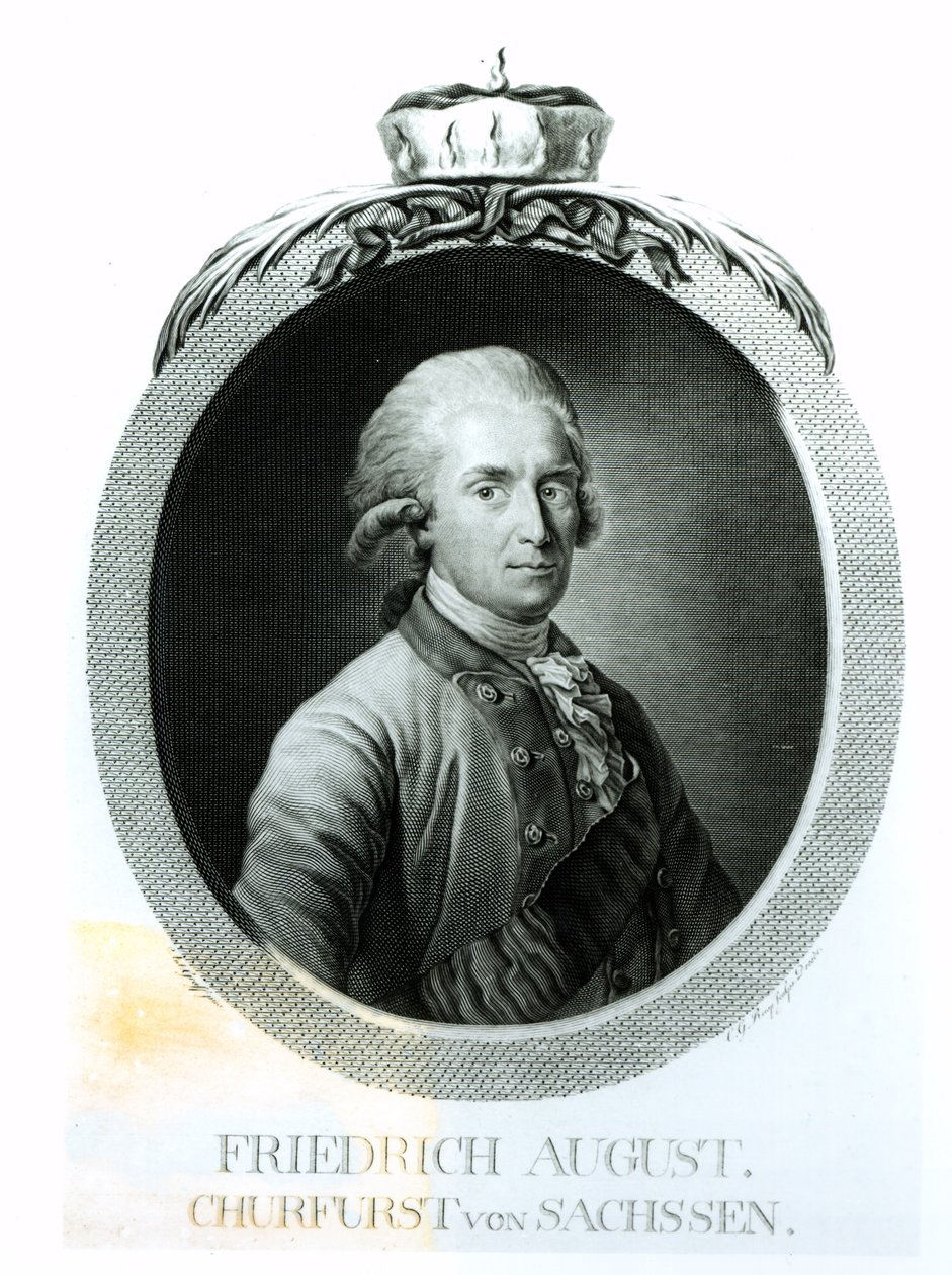Igishushanyo cya Frederick Augustus I (1750-1827), Umwami wa Saxony by Anton Graff