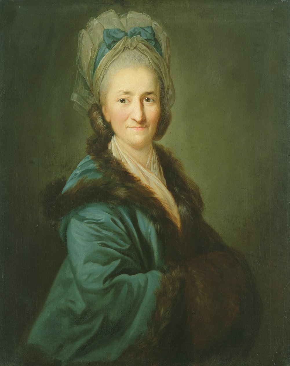 Yaşlı Bir Kadının Portresi, 1780 by Anton Graff