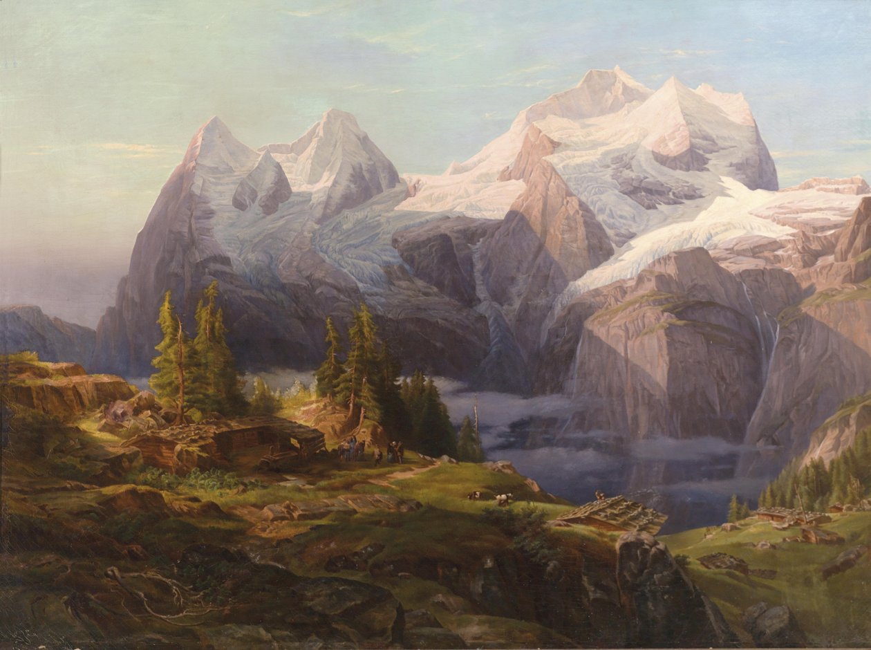 Mönch, Eiger ve Jungfrau ile Bernese Oberland