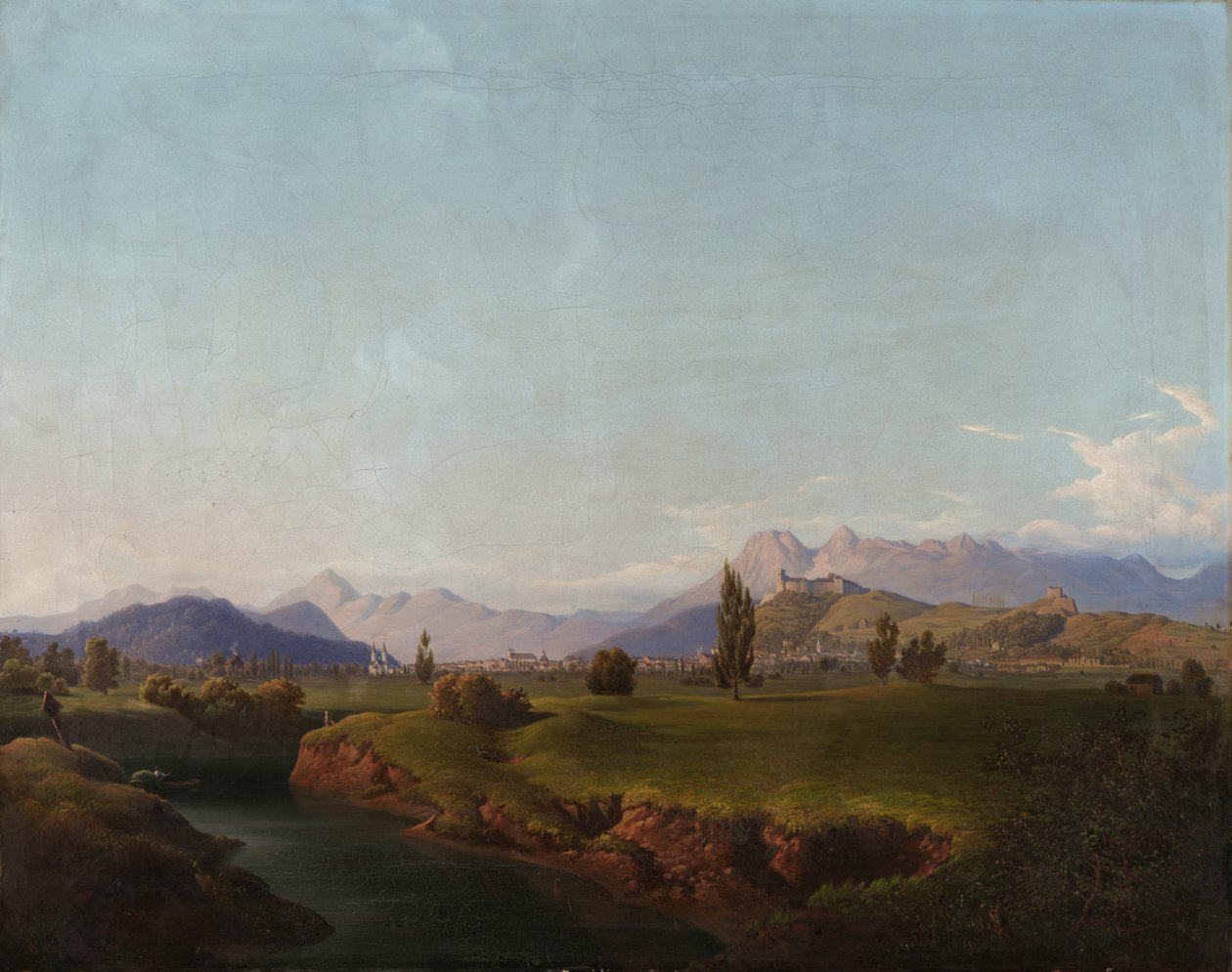 Ižica konumundan Ljubljana by Anton Karinger
