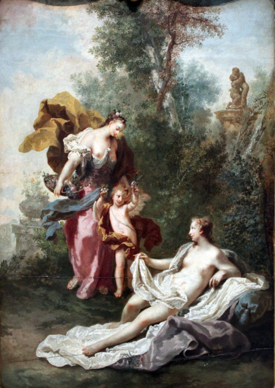 Flora ve Venüs (Bahar) by Anton Kern