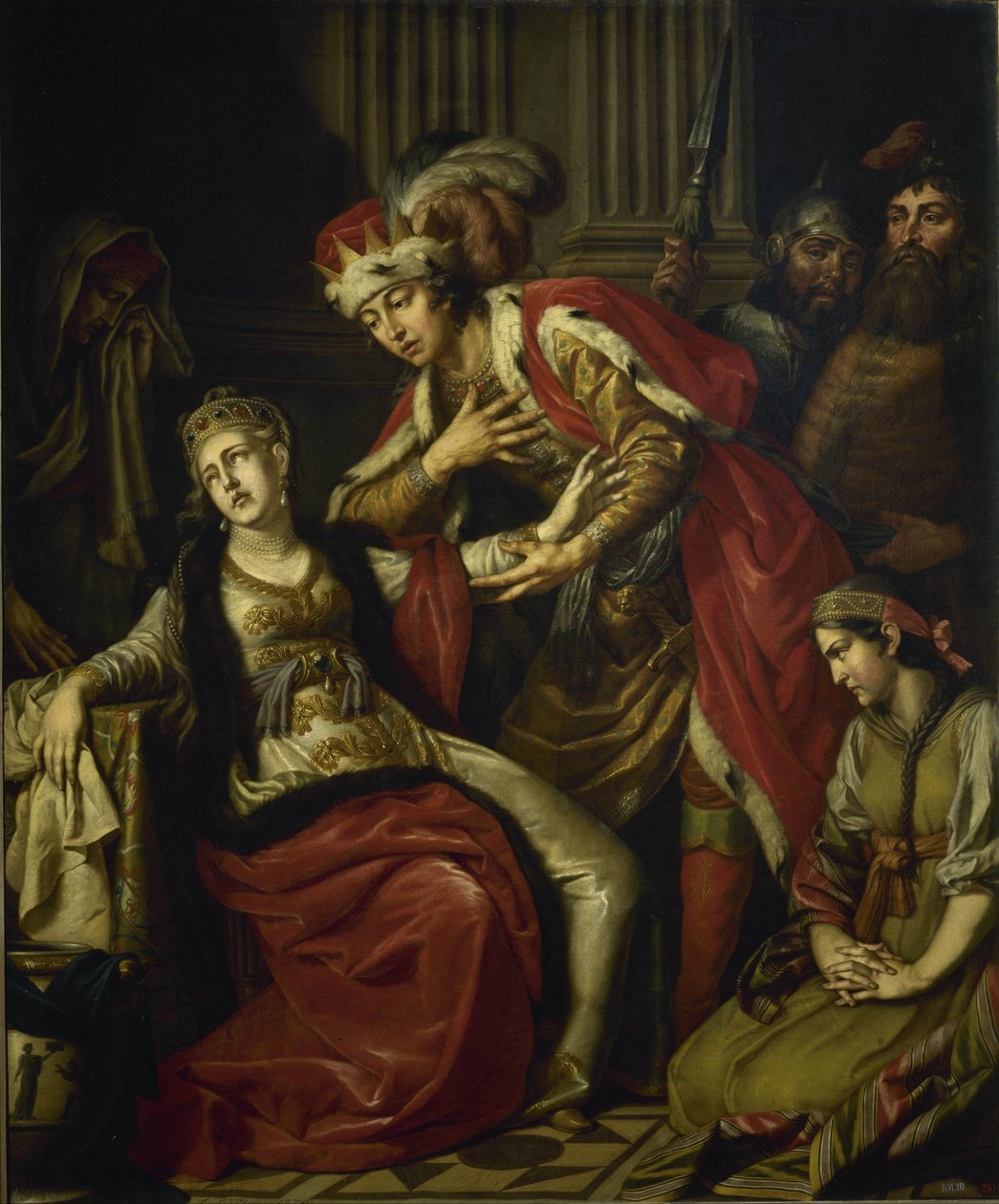 Vladimir ve Rogneda by Anton Pavlovich Losenko
