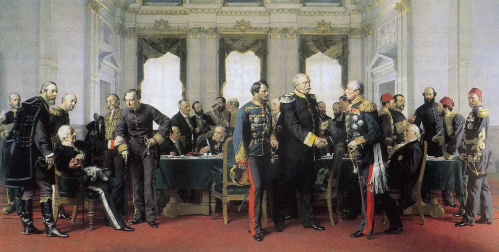 Berlin Kongresi, 13 Temmuz 1878 by Anton Alexander von Werner