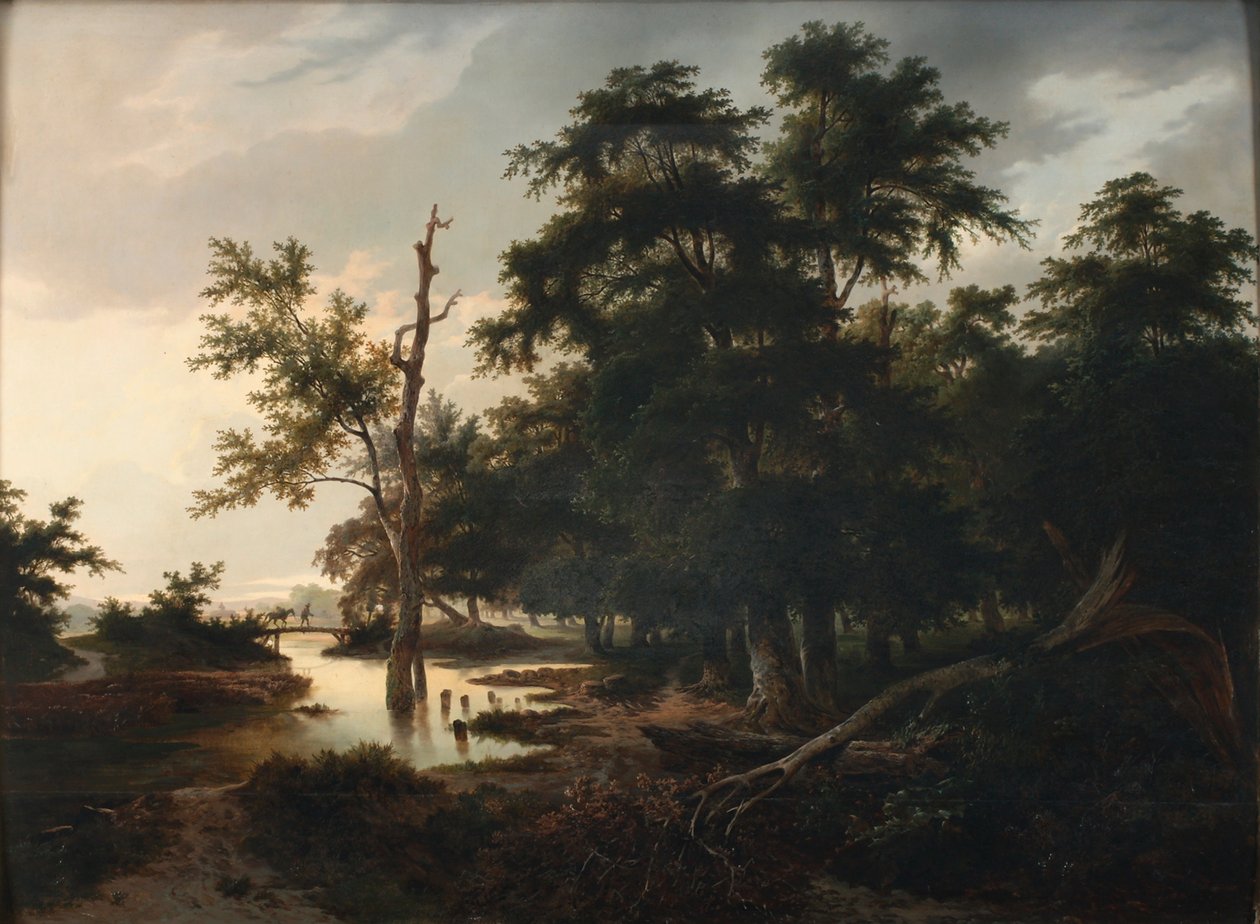 orman manzarası by Anton Altmann d. J.