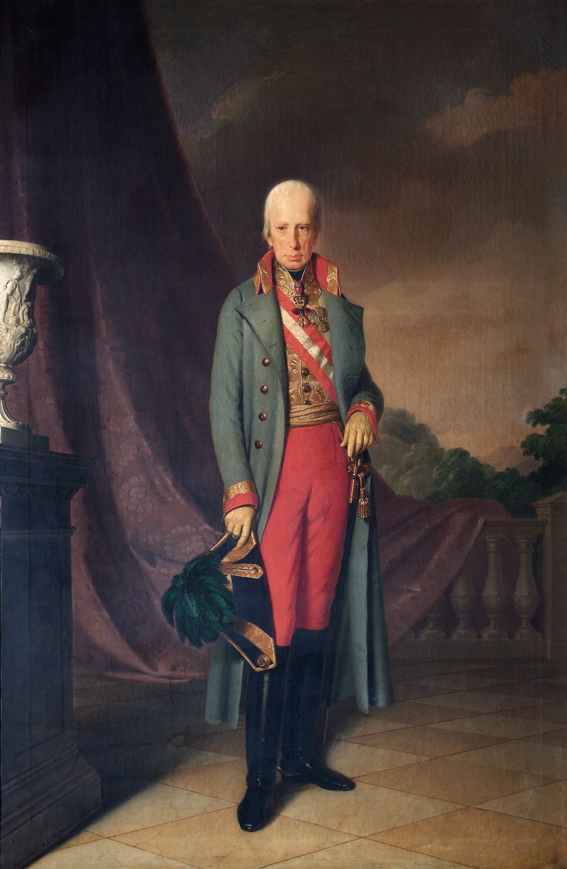 Francis II, Avusturya İmparatoru by Anton Einsle