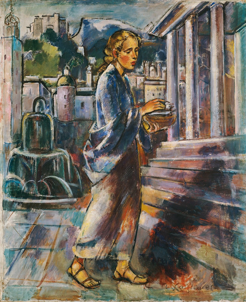 Meryem Tapınağı by Anton Faistauer