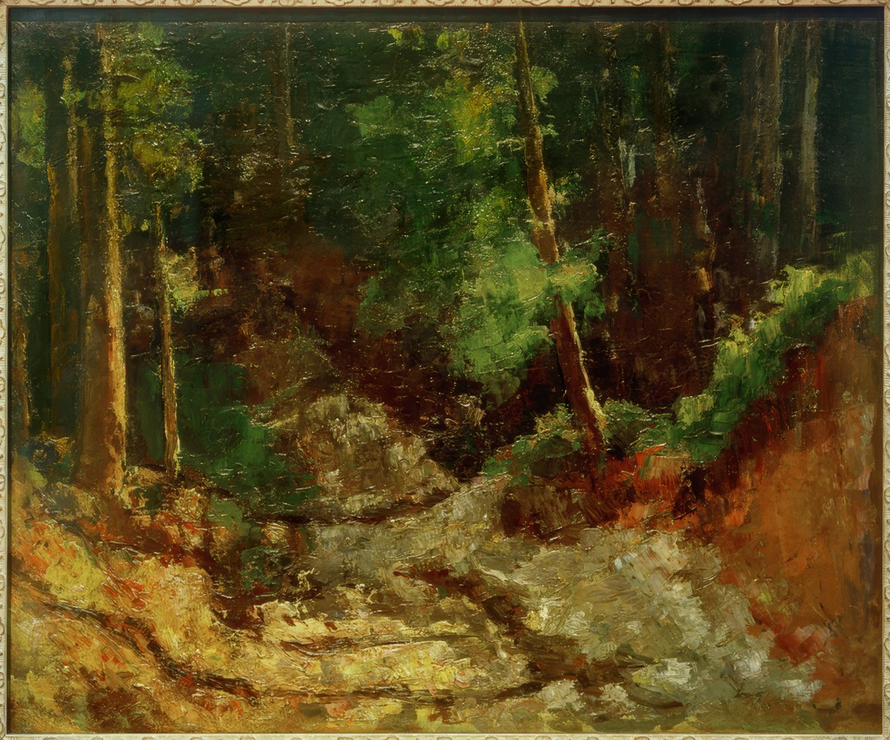 Waldinneres by Anton Faistauer