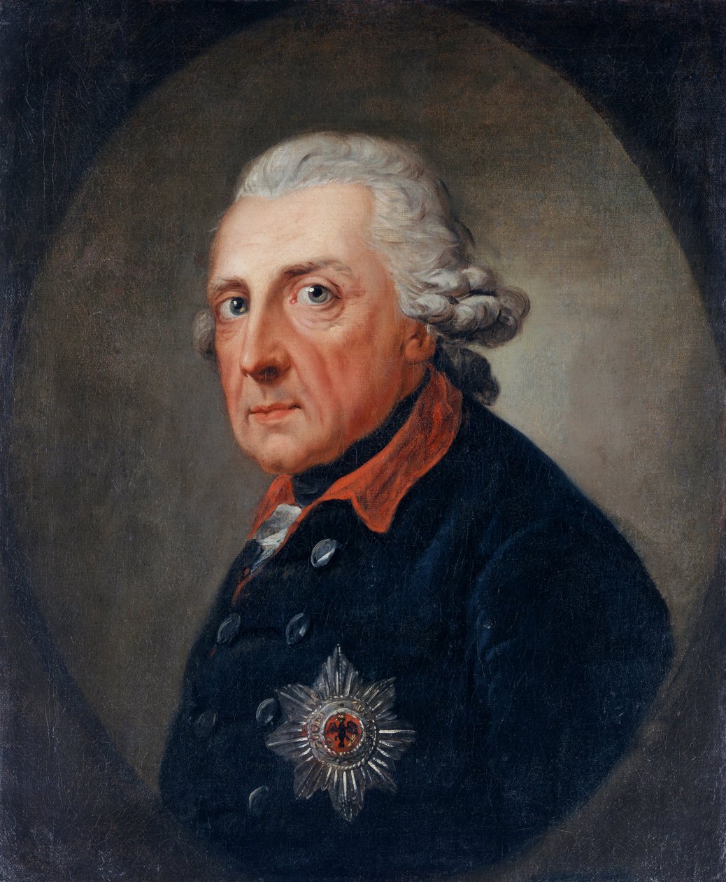 Büyük Frederick by Anton Graff